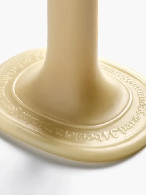 Diptyque Ambre (Amber) Taper candle with branded oval base