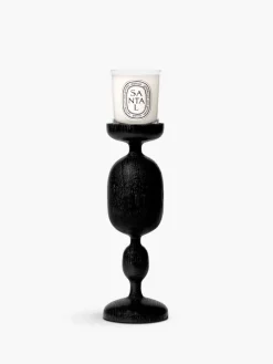 Diptyque Black Baluster Candle Holder For small candles