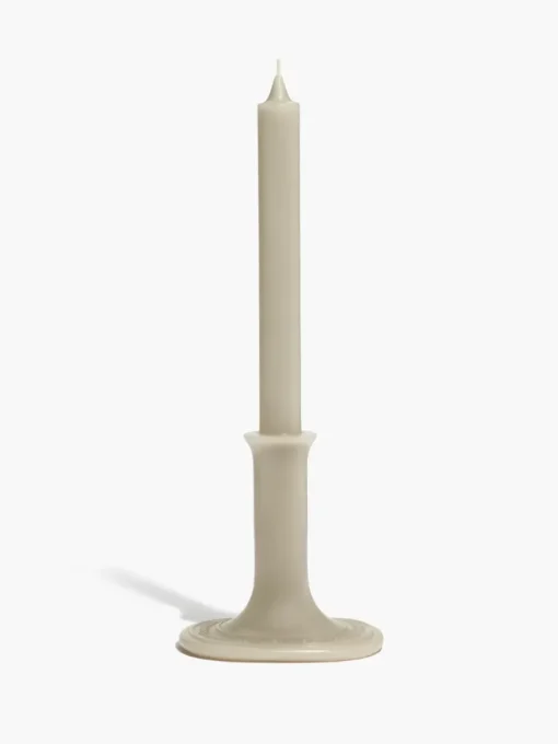 Diptyque Feu de Bois (Wood Fire) Taper candle with branded oval base