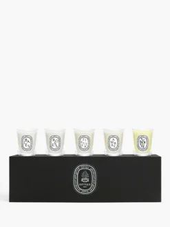 Diptyque Set of 5 miniature iconic candles Pre-composed