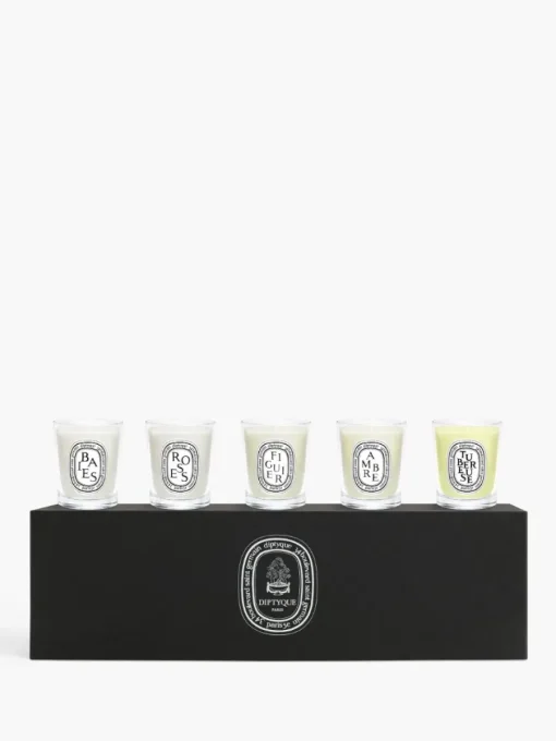 Diptyque Set of 5 miniature iconic candles Pre-composed